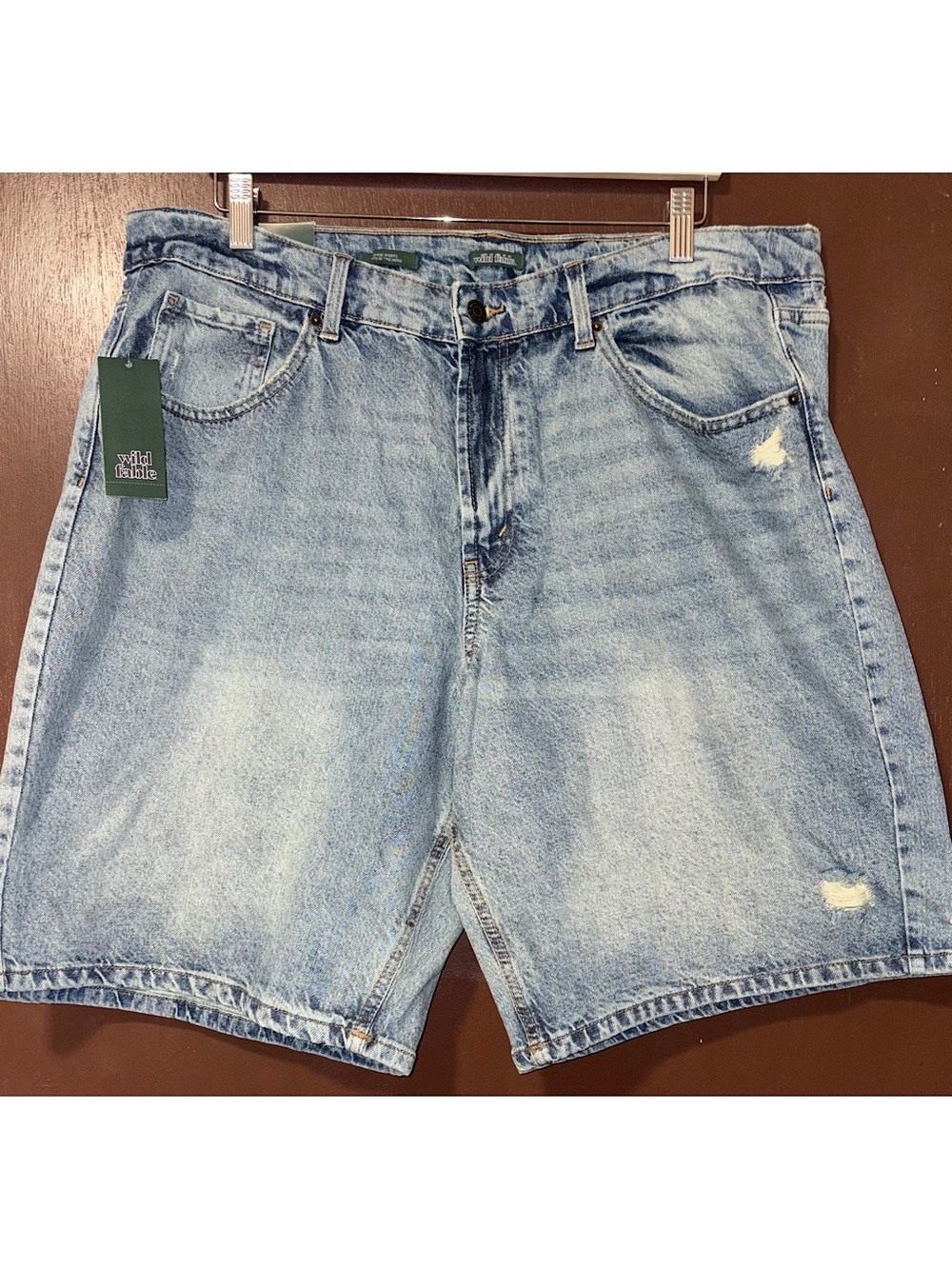 Wild Fable Mid Rise Shorts (Medium Wash - Size 17)